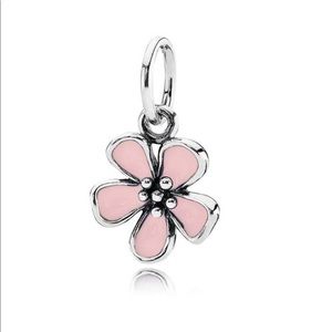 Pandora charm silver cherry blossom
